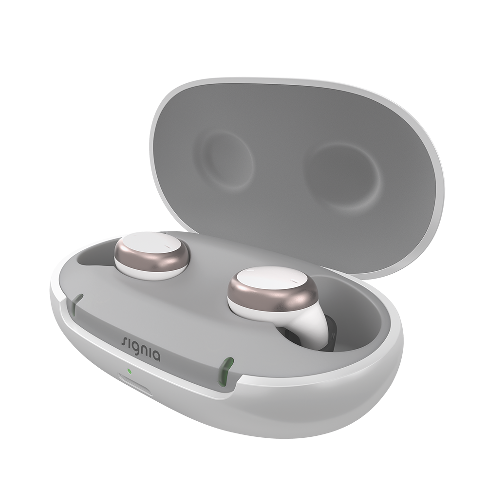 signia hearing aid accessories charger gold active pair 10991346 billede 3